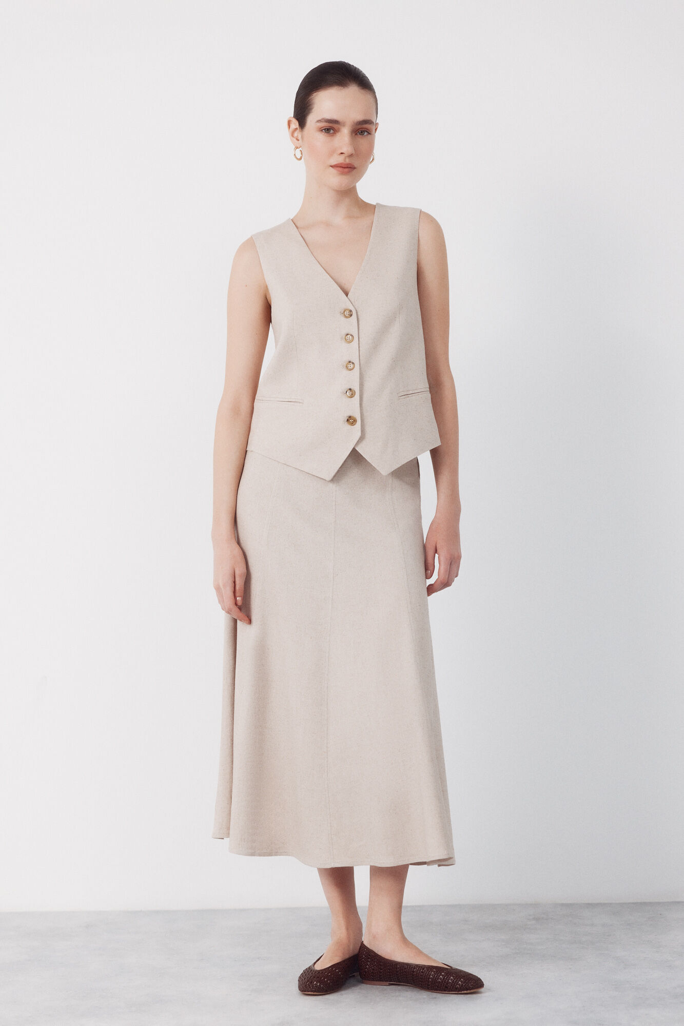 Belt and waistcoat set