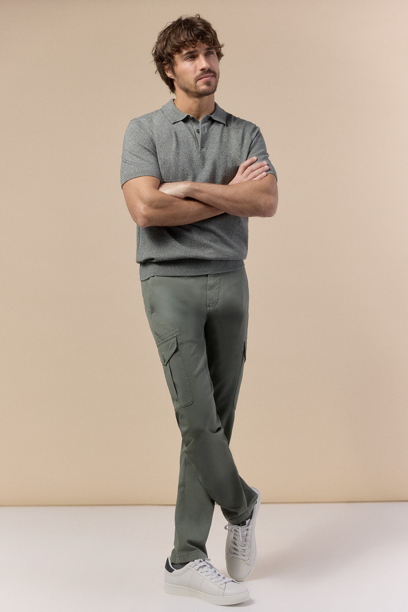 Conjunto de camisola e cal&ccedil;as