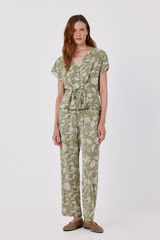 Blouse and trousers set