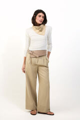 Conjunto de pantal&oacute;n, cinto, bandana, sandalia e top