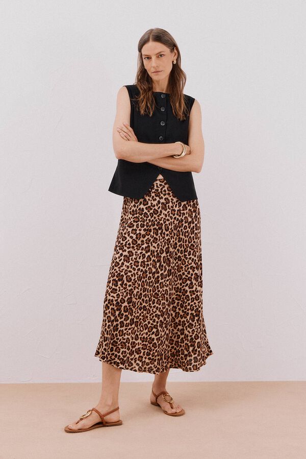 Skirt and vest set