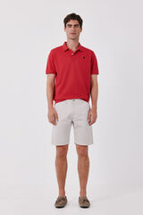 Conjunto de bermuda e polo