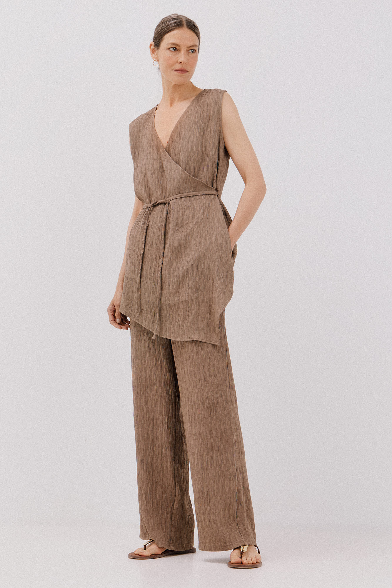 Top and trousers set