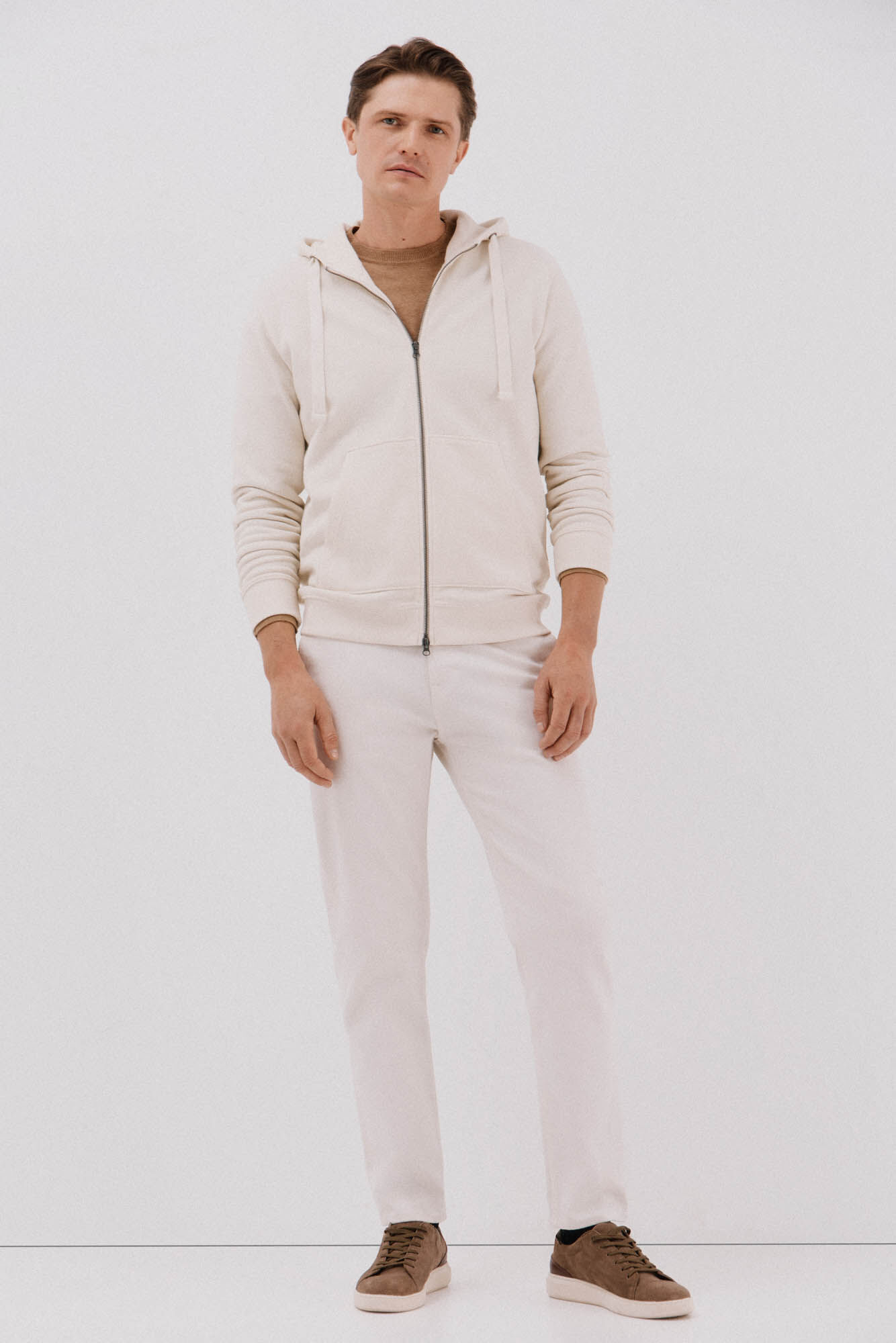 Jeans and cardigan set