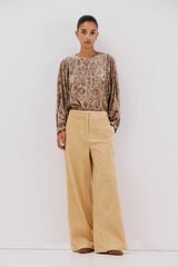 Trousers and blouse set