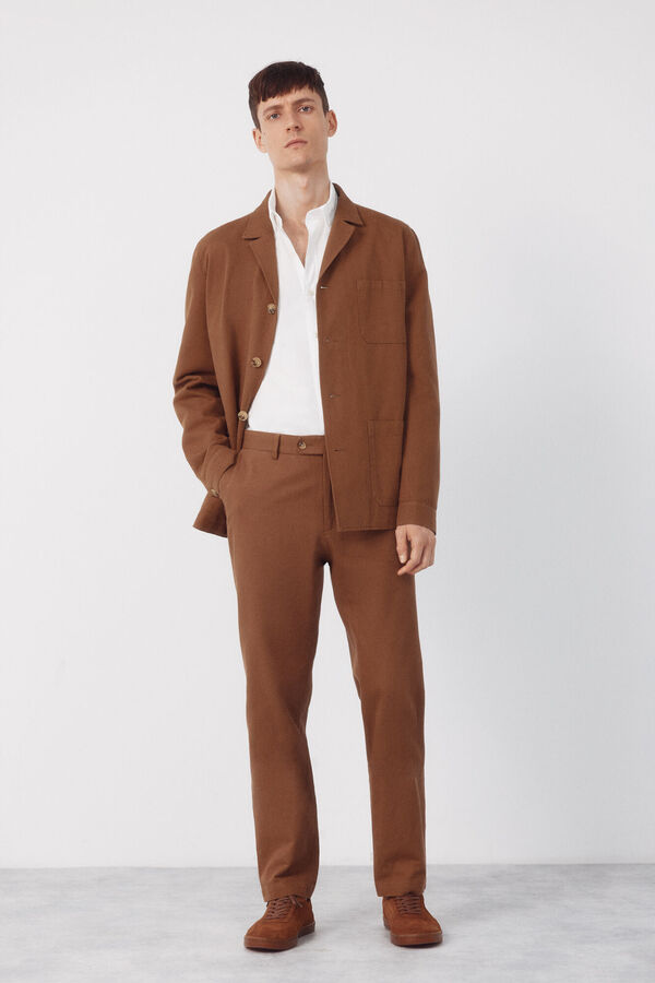 Trousers and coordinated set