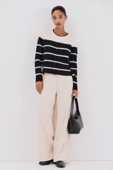 Jeans and cardigan set