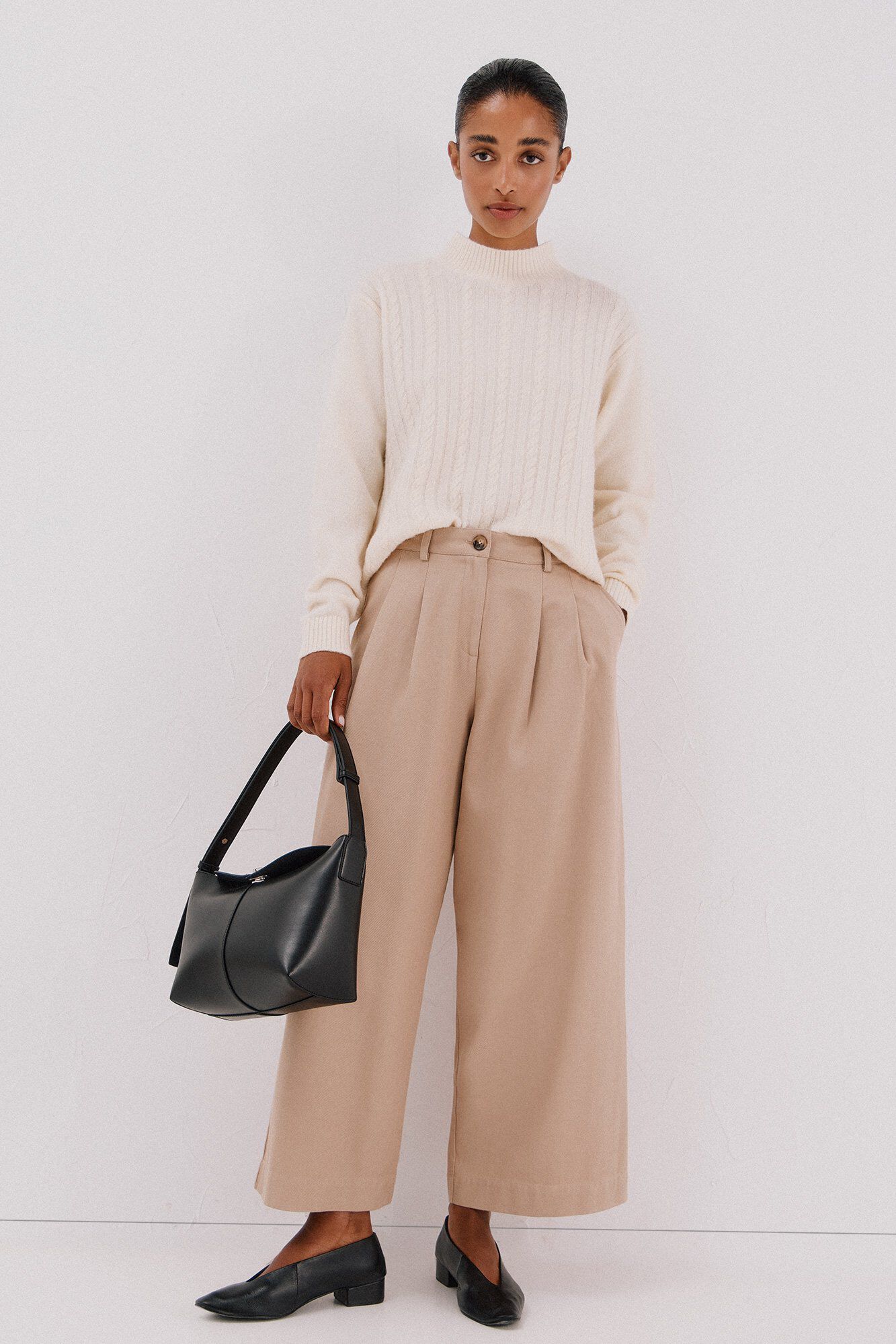 Conjunto de jersey y cazadora