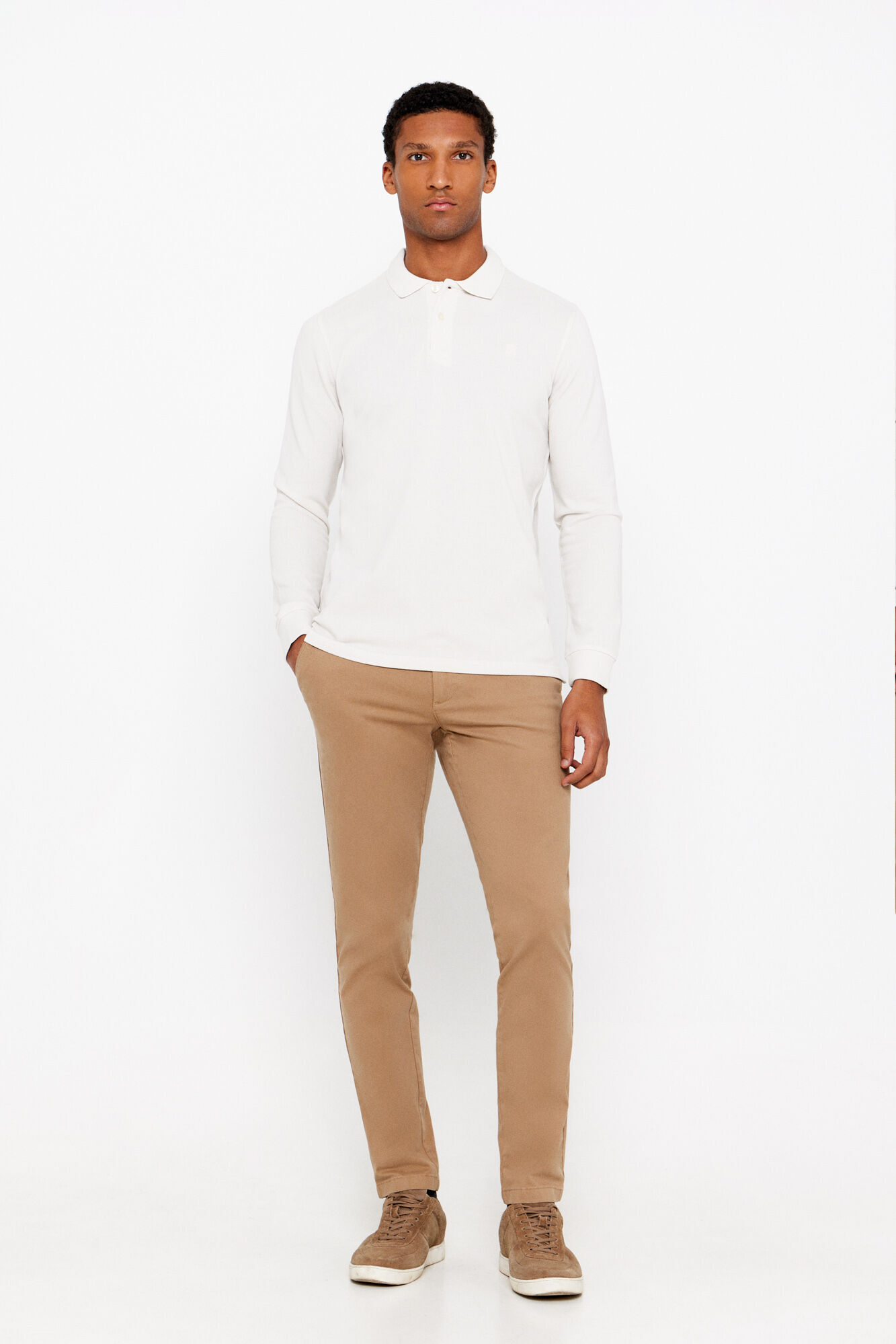 Shirt and chinos set Cortefiel