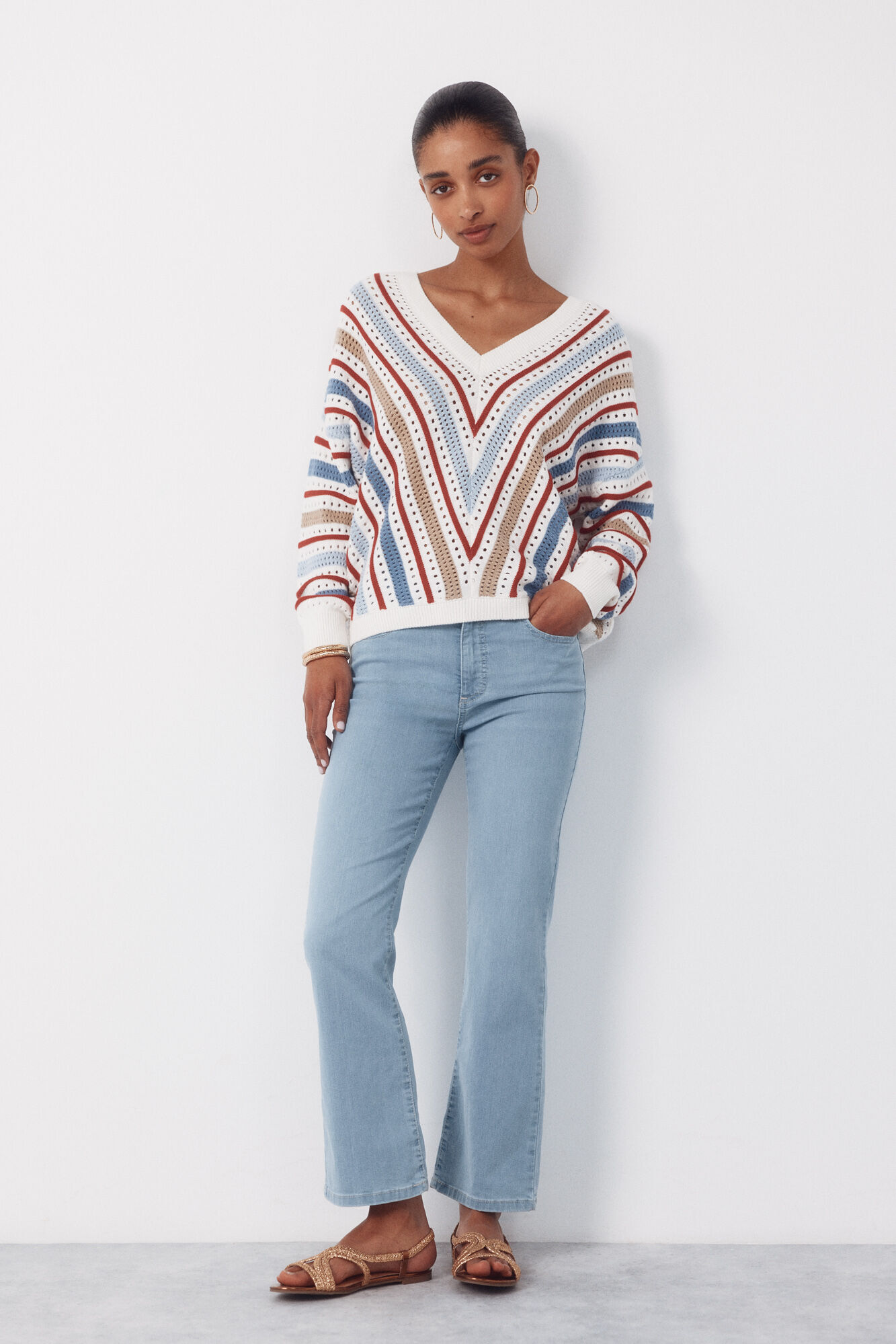 Marine and jumper set