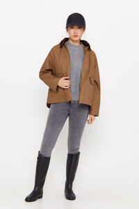 Jeans, parka and top set
