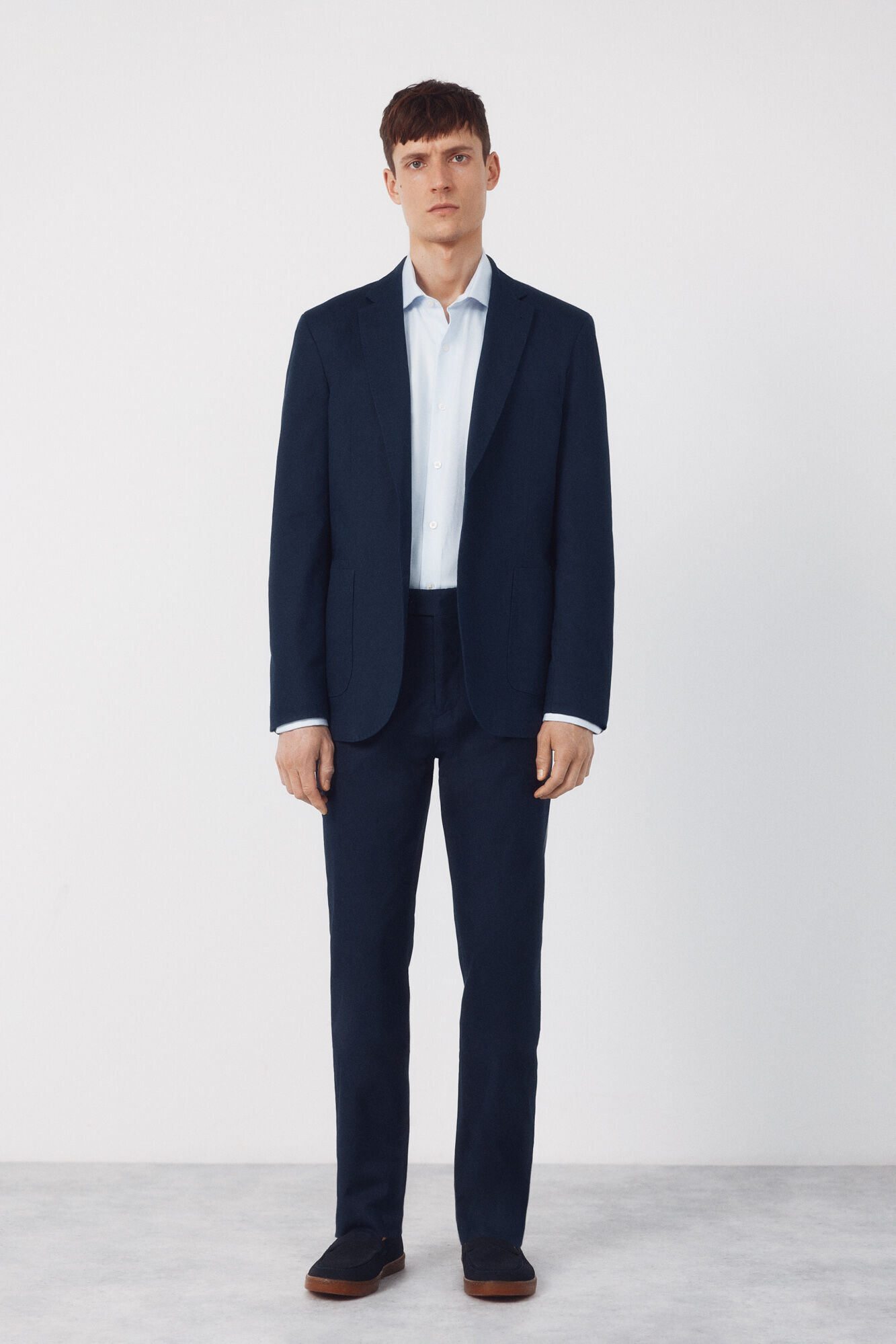 Trousers and blazer set