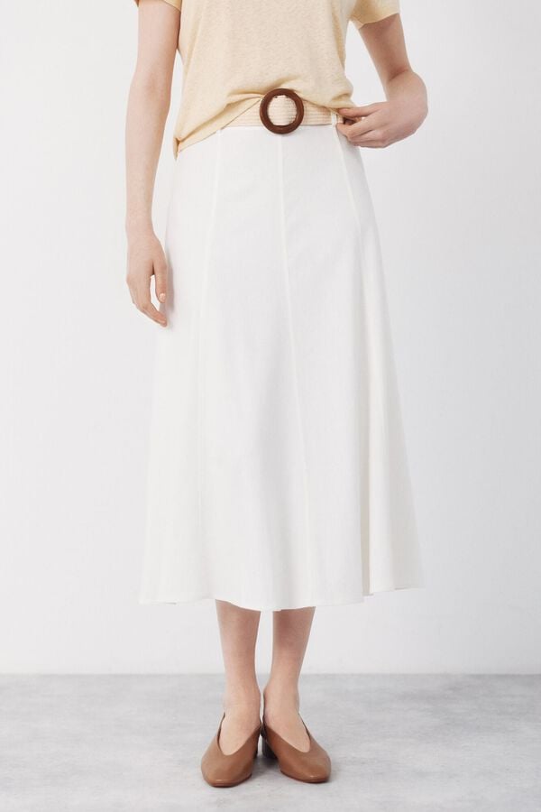 Conjunto de falda y chaleco