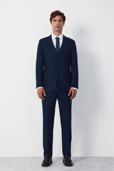 Full suit with jacket, trousers and waistcoat