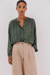 Pants and blouse set