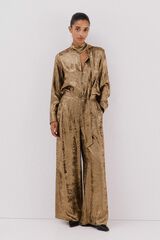 Pants and blouse set