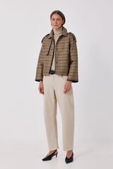 Trousers and trench set