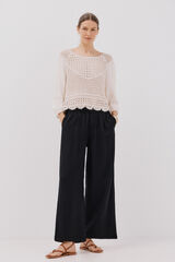 Trousers and blouse set