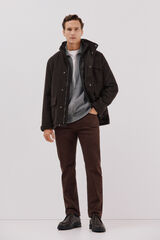 Trousers, cardigan and lining set