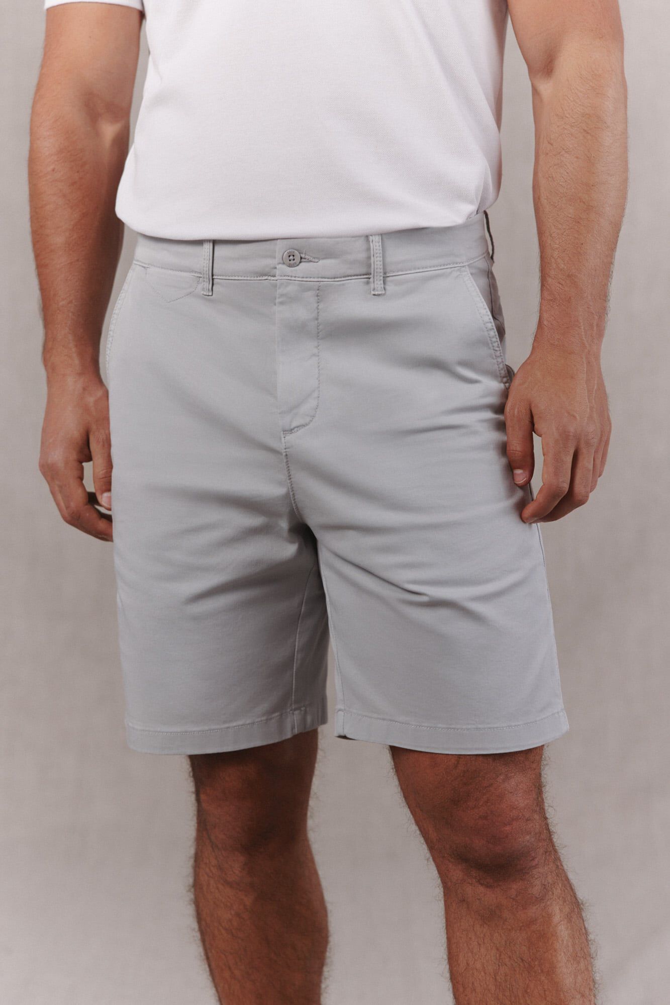 Conjunto de bermuda e polo