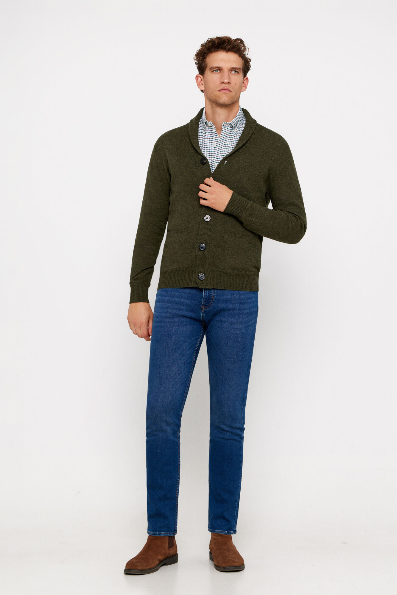 Jeans shirt blazer set outlet