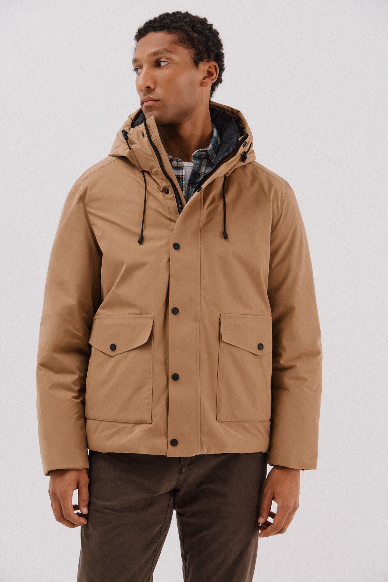 Trousers and parka set