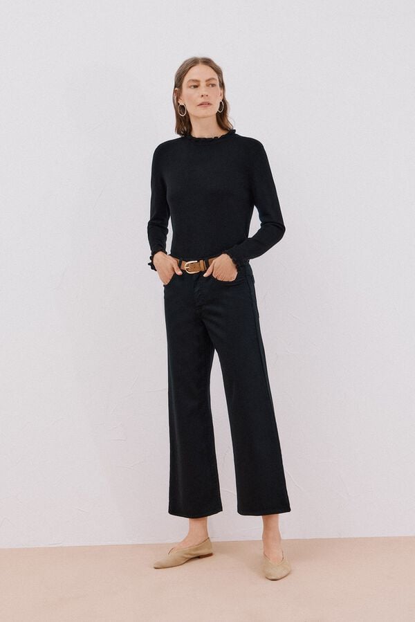 Jeans and blouse set