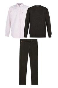 Shirt, trousers and neck set