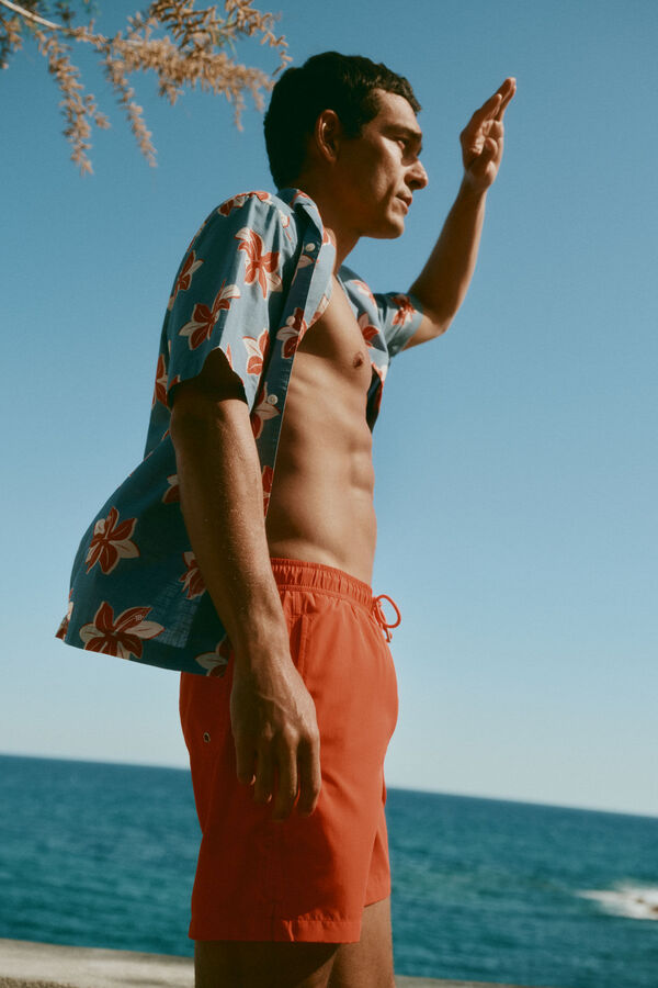 Shirt and swimwear set