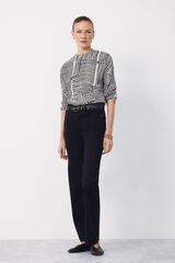 Jeans, topstitching and top set