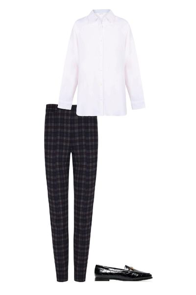 Leggings, shirt and loafers set