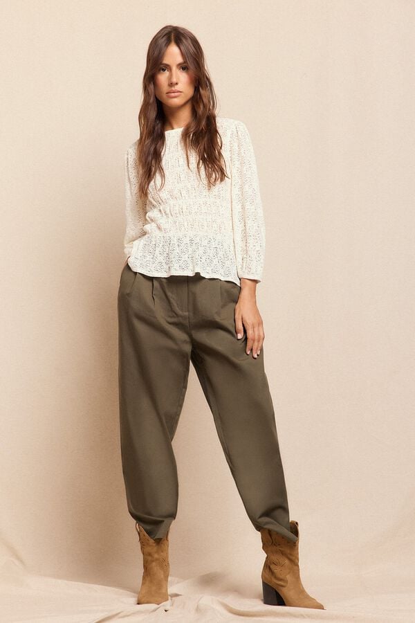 Conjunto de top y pantal&oacute;n