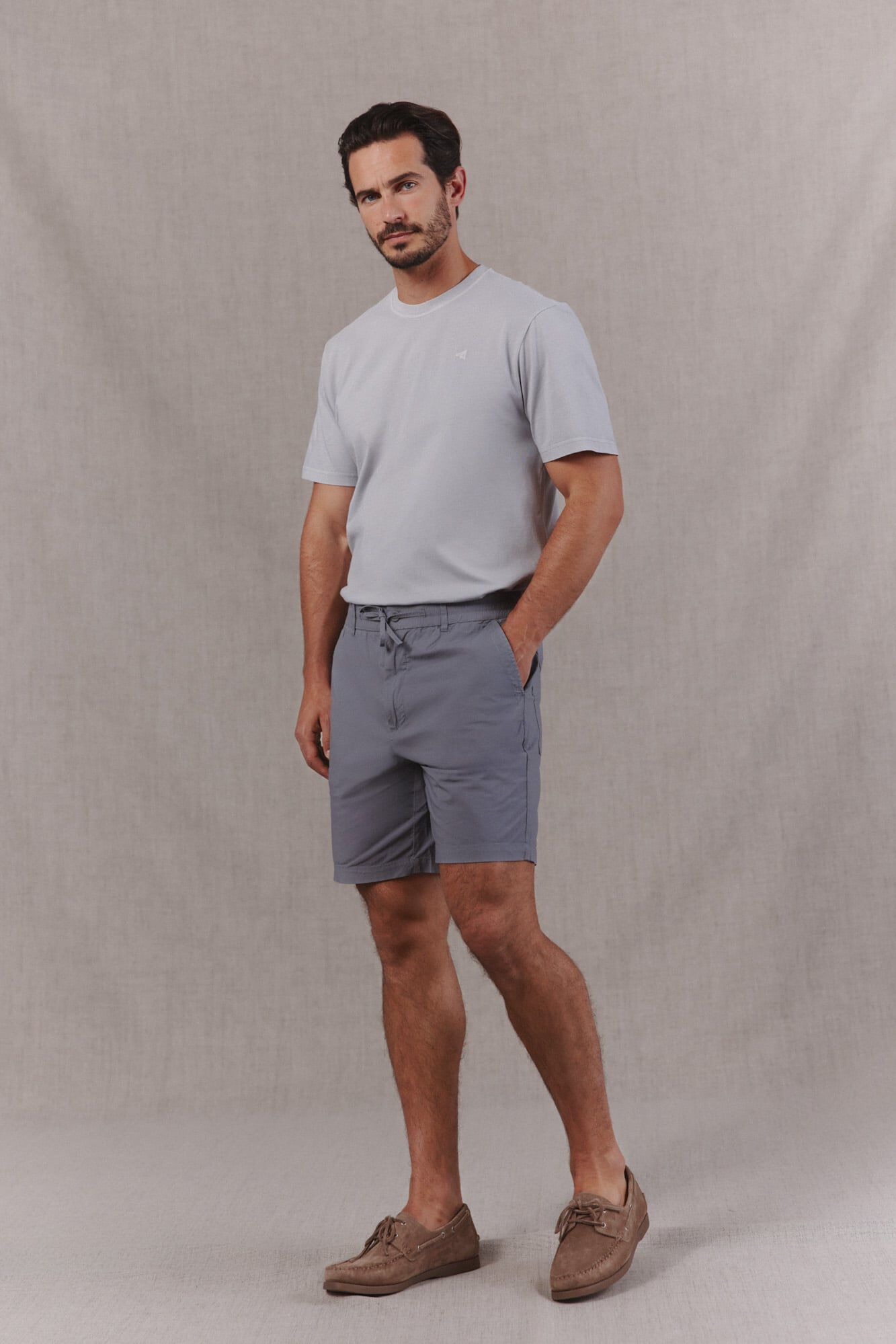 Conjunto de bermuda e camisa