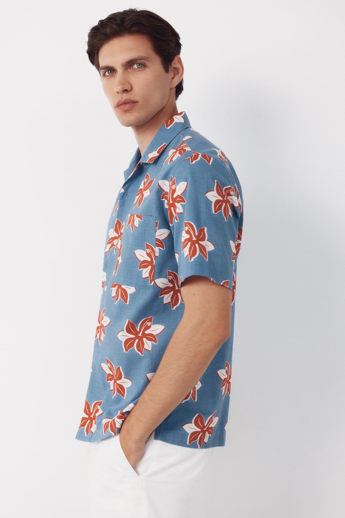 Shirt and swimwear set