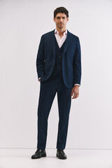 Waistcoat, trousers and blazer set