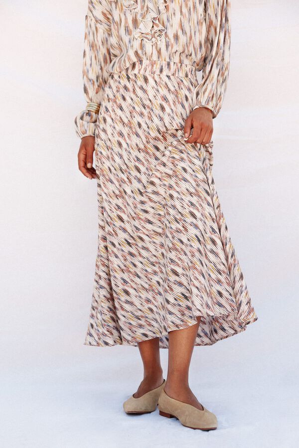 Skirt and blouse set