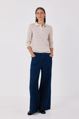 Conjunto de jeans e polo