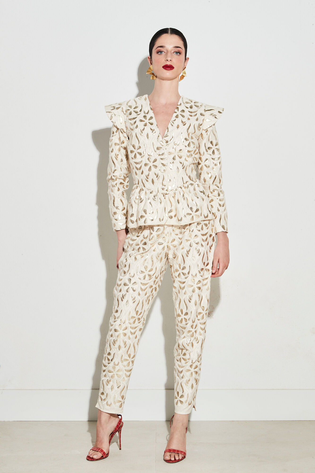 Conjunto de chaqueta y pantal&oacute;n