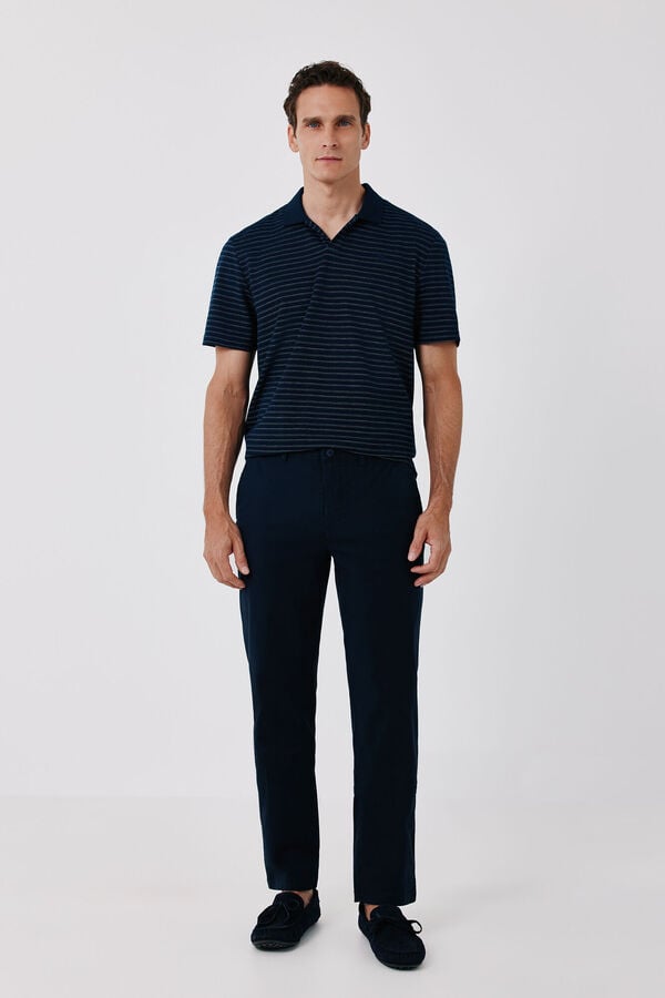 Shirt, loafer and chinos set