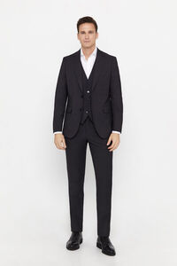 Waistcoat, trousers and blazer set