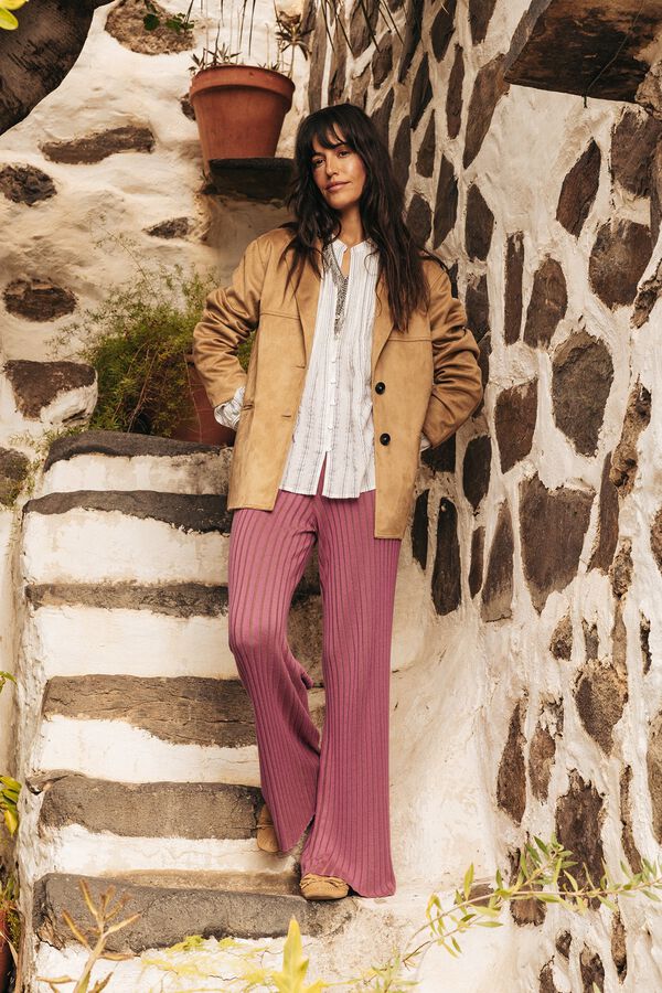 Conjunto de vestido, blazer e bota