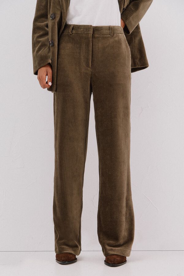 Trousers and blazer set