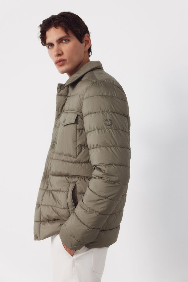 Overshirt, pockets and chinos set