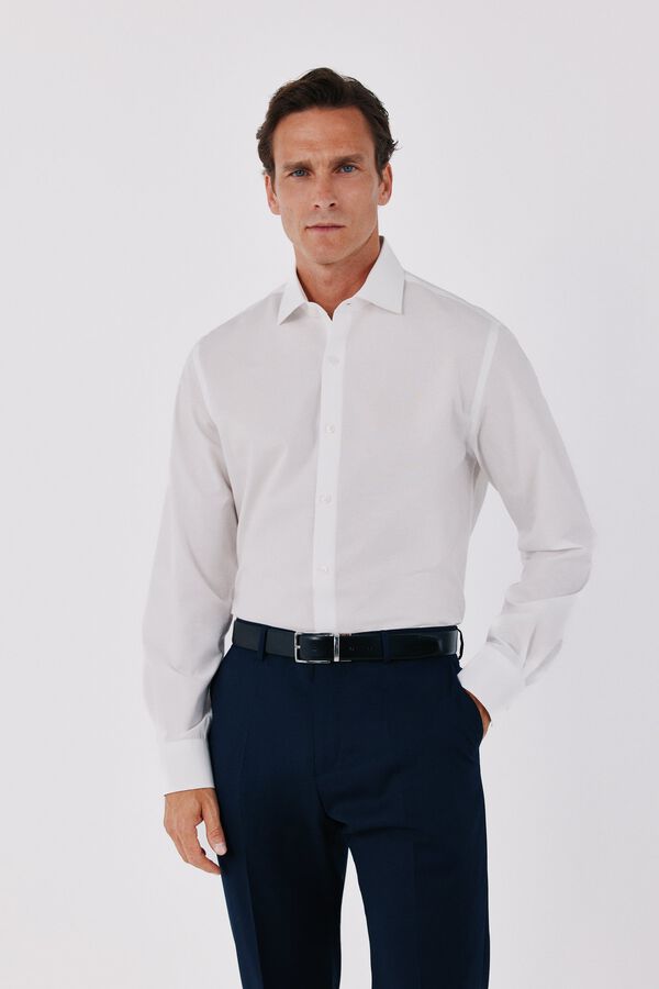Jeans, blazer and shirt set