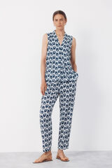Blouse and trousers set