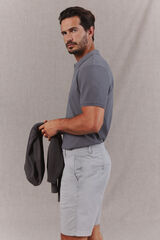 Conjunto de bermuda e polo