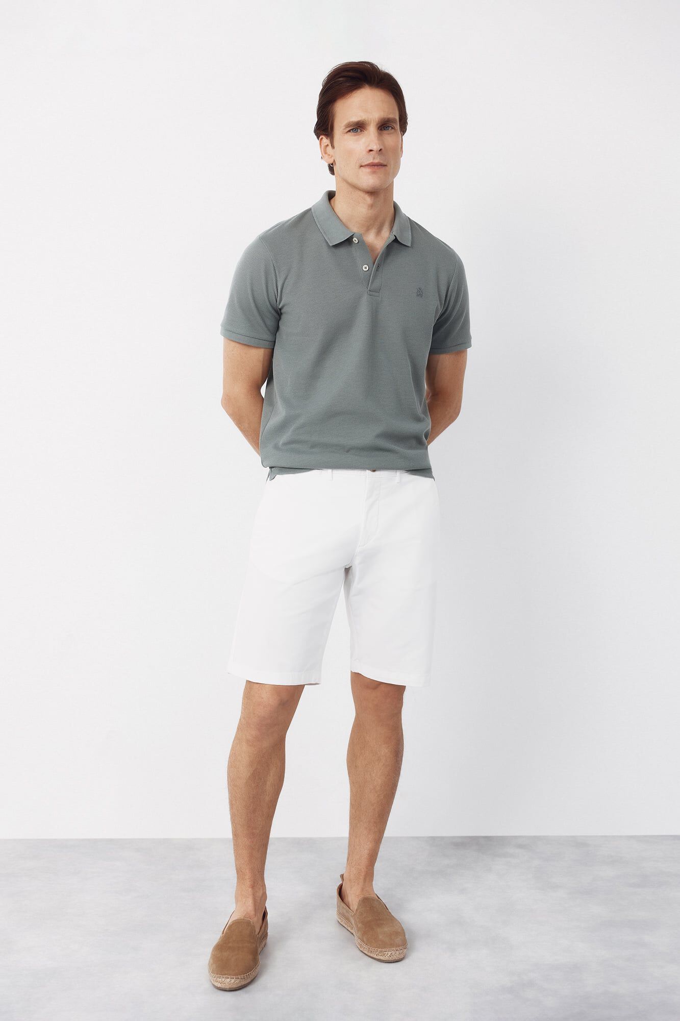 Conjunto de bermuda e camisa