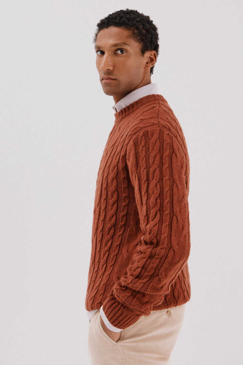 Sweater and chinos set