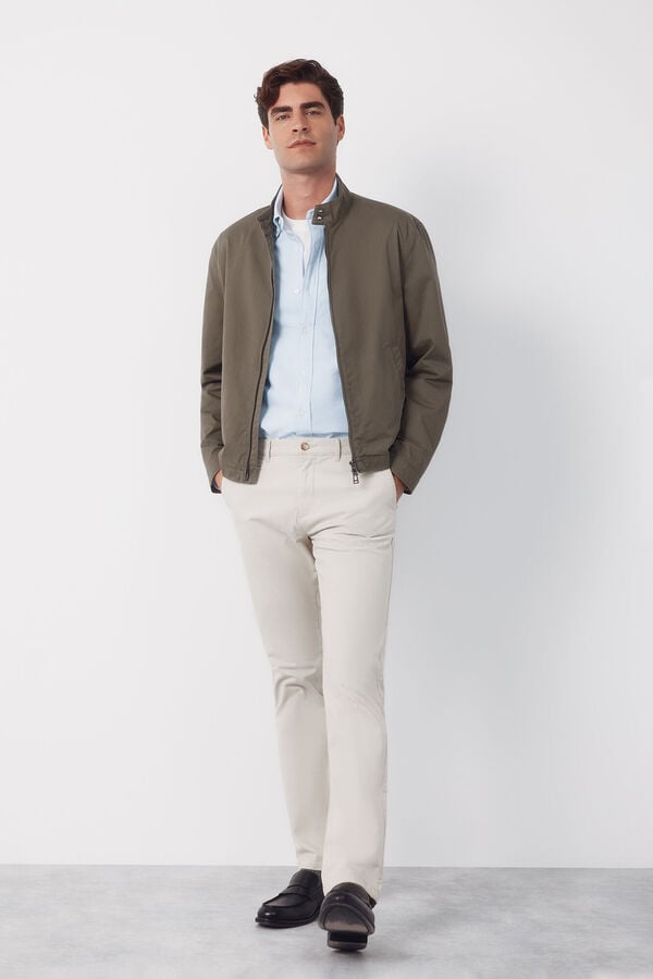Jacket, shirt and chinos set