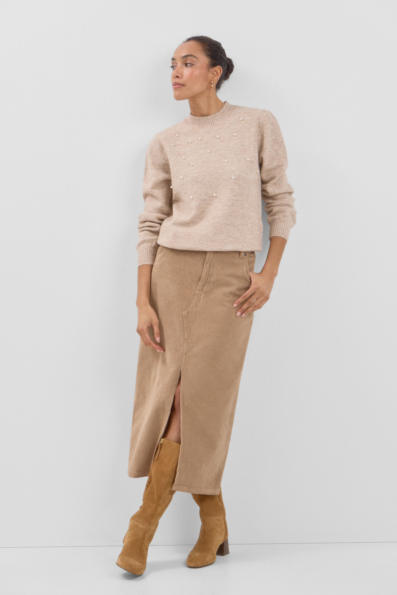 Boot jumper and skirt set Cortefiel